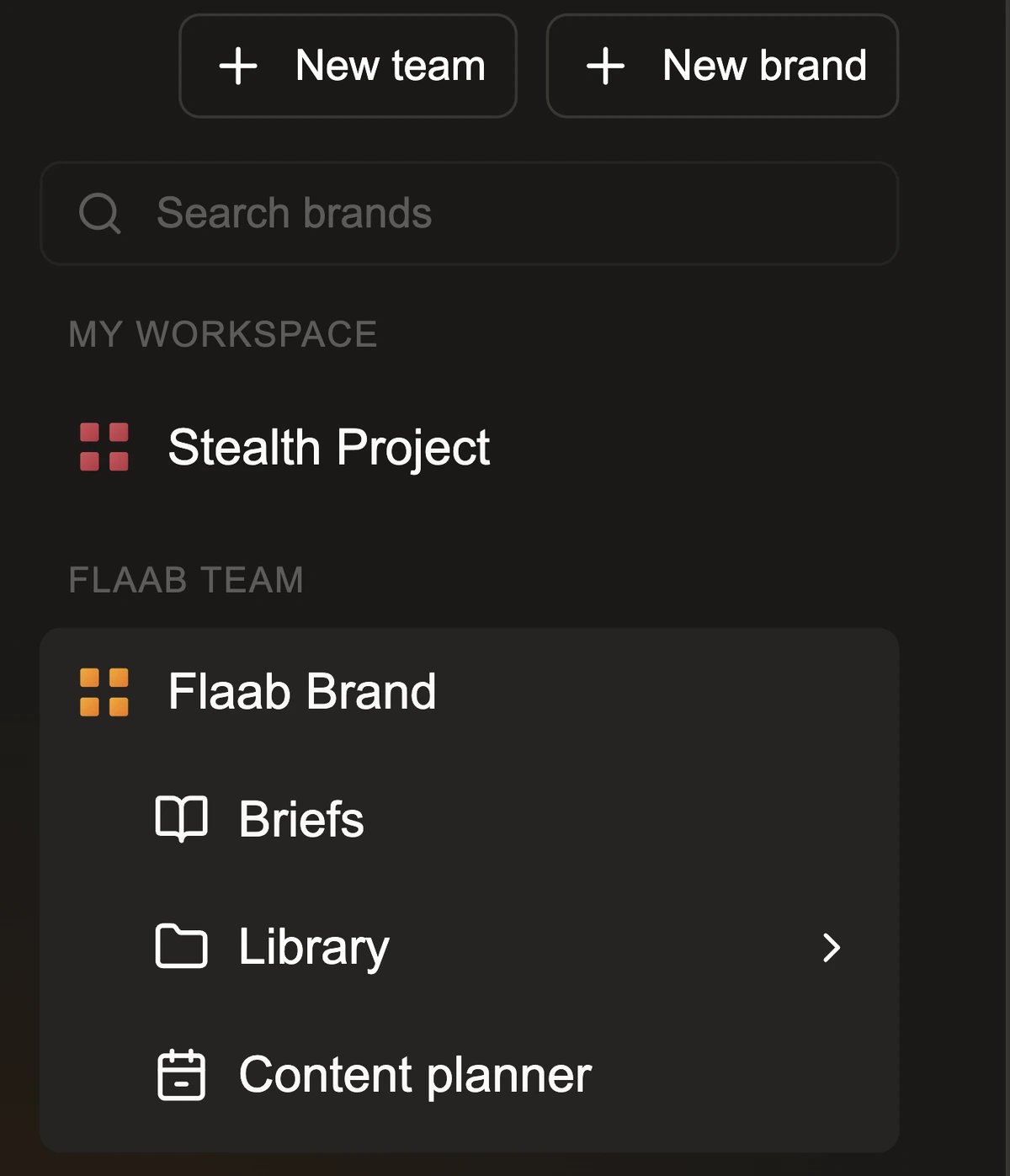Keep everything organized